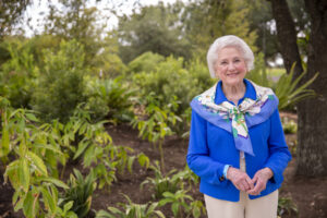 Nancy Thomas at Houston Botanic Garden Ribbon Cutting_Jenny Antill