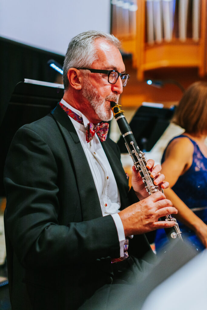 ROCO principal clarinetist Nathan Williams launched the first Musicians with a Mission project. (Photo by Ray Kuglar)