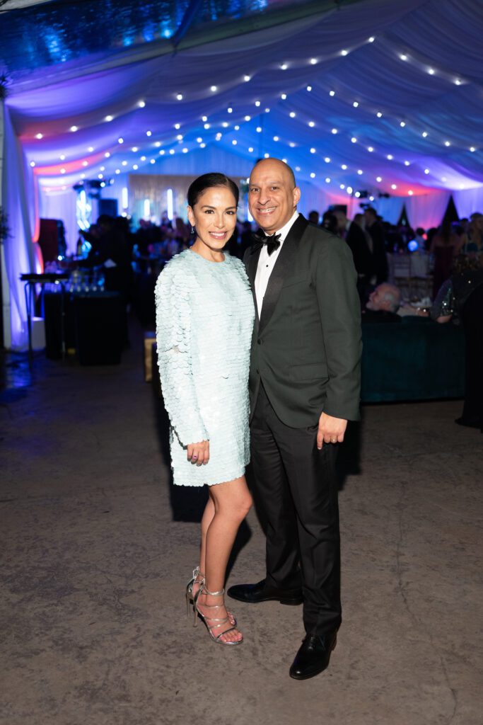 Norma & Beto Cardenas at the Houston Zoo 'Enchanted Forest' gala (Photo by Daniel Ortiz for Houston Zoo)