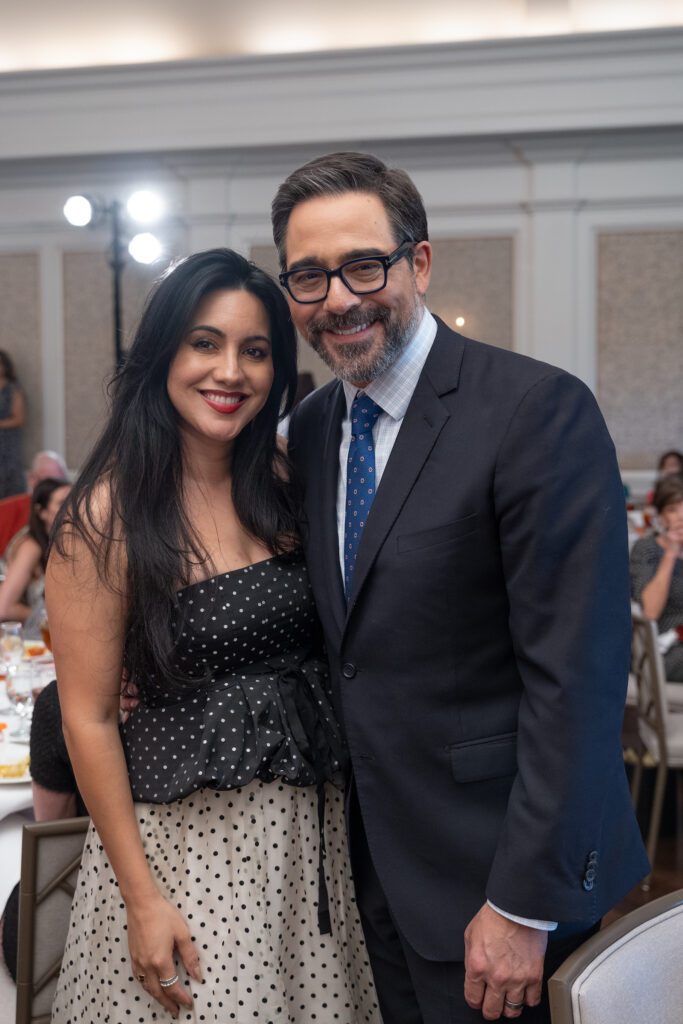 Odilia & Owen Conflenti at the Italian Cultural & Community Center luncheon (Photo by Daniel Ortiz)