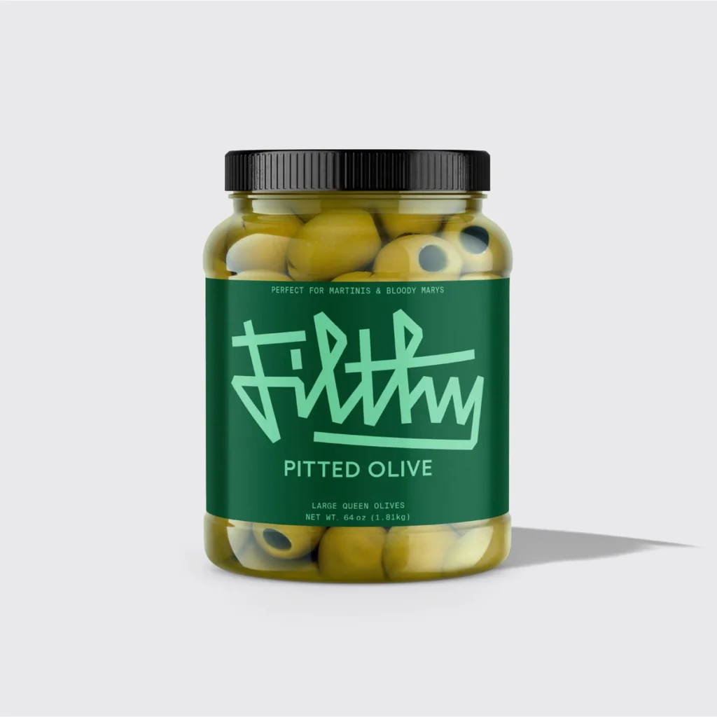 Filthy's pitted olives are an easy choice for the dirty martini lover on your list.