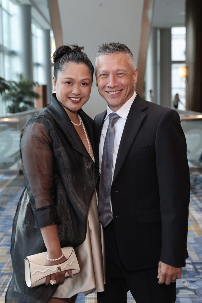 Wineth & Carlos DeCarlos at the Houston Methodist gala (Photo by Priscilla Dickson)