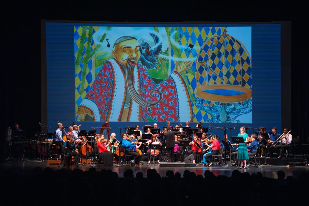 ROCO performs for an open-air audience at Miller Outdoor Theatre. (Photo courtesy ROCO)