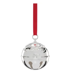 Reed and Barton 2025 Holly Bell Silverplate Ornament