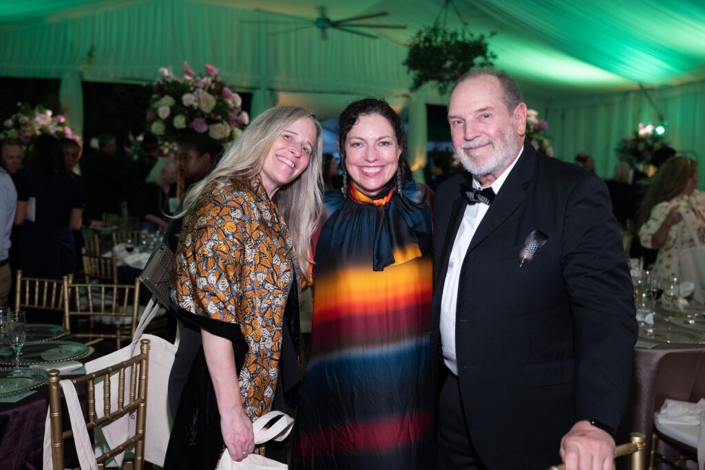 Renee Bumpus, Cullen Muse, Don Kendall at the Houston Zoo 'Enchanted Forest' gala (Photo by Daniel Ortiz for Houston Zoo)