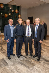 Richard Tijerina , Sheriff Ed Gonzlez, Tim Miller and Robert Tijerina photo by Jacob Power
