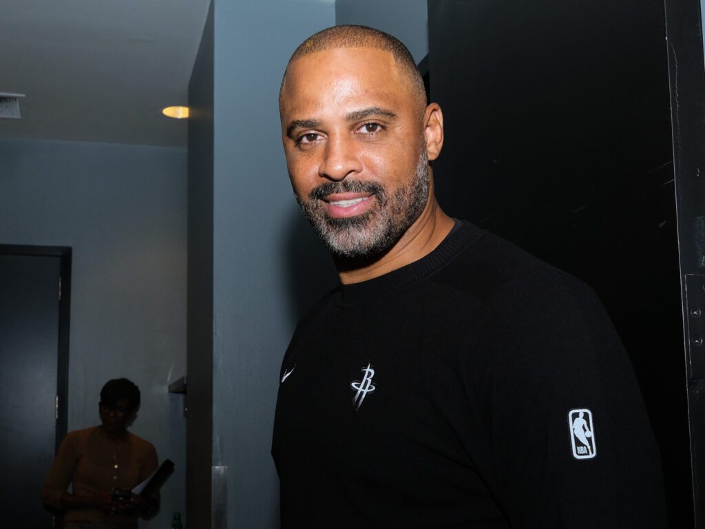 Houston Rockets coach Ime Udoka never backs down from a challenge. (Photo by F. Carter Smith)