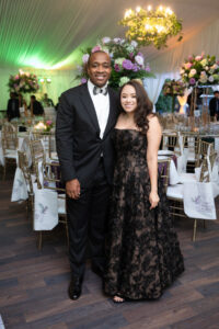 Roxanne Plasencia and Troy Allen (Photo by Daniel Ortiz for Houston Zoo)