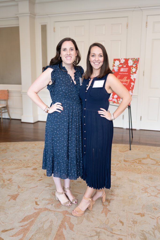 Samantha Brueggeman, Ellen Eilers at Houston Botanic Garden's 2025 Luncheon: Building Branches (Photo by Daniel Ortiz)