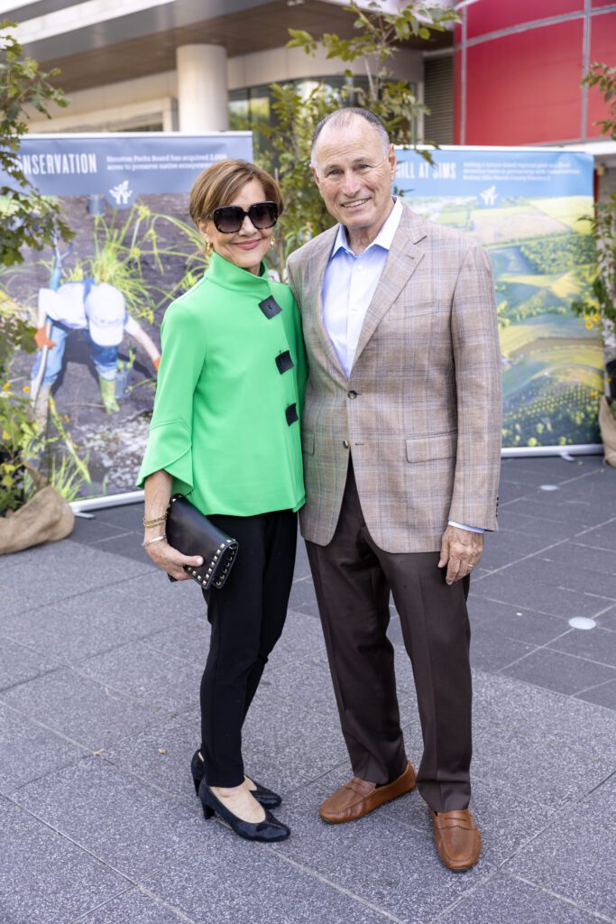 Sandra & Michael Ballases  at the Houston Parks Board annual luncheon (Photo by Jenny Antill, Courtesy of Houston Parks Board)