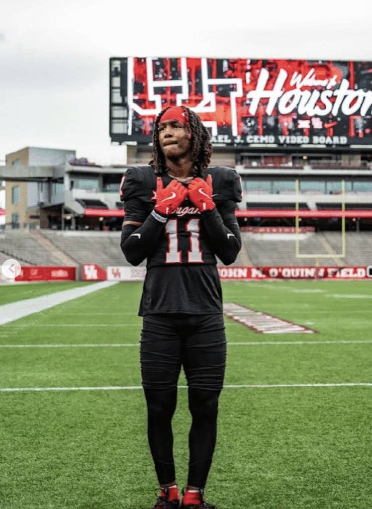 Paris Melvin Jr. Houston football Travis Hunter