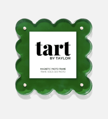 Anything Tart by Taylor is always a hit. Designed in Dallas, these colorful and whimsical products range from picture frames to acrylic trays to puzzles and beyond. 