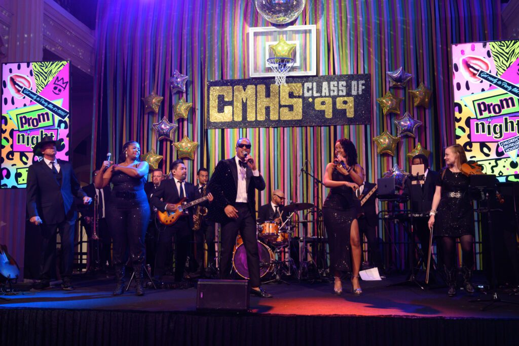 The Drywater Band at the Children's Museum  Houston 'Prom Night' gala (Photo by Alexander's Fine Portrait Design)