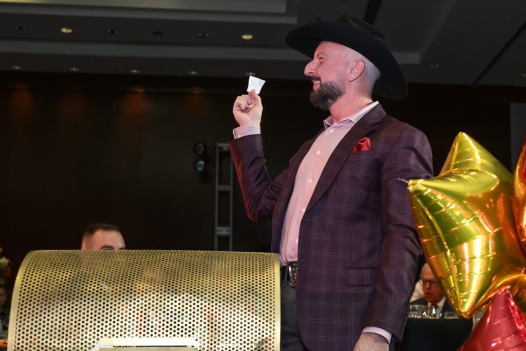 Tony Bradfield at the Houston Fire Fighters 'Red Hot Gala' (Photo by Catch Light Group)