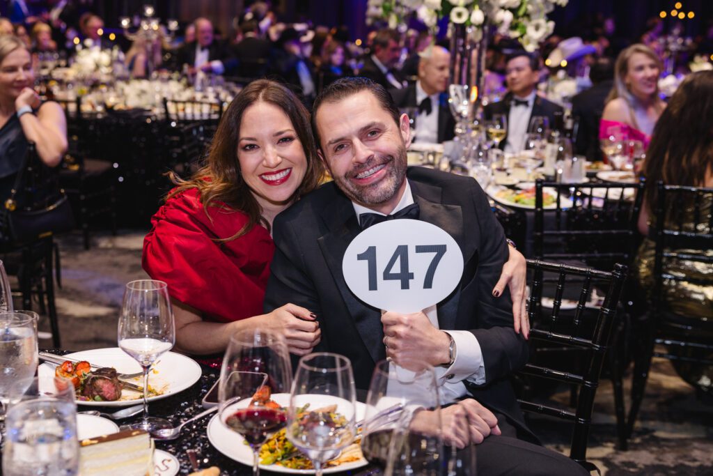 Ana Moguel, Oscar Callejo, high bidder on the Porsche at the 28th annual Houston Children's Charity Gala (Photo by CatchLightGroup.com)