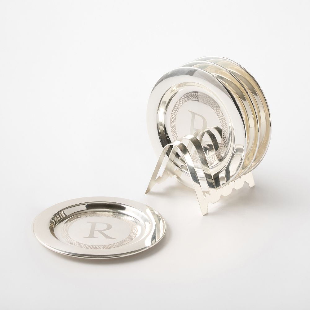 Mark and Graham Coasters Set. 