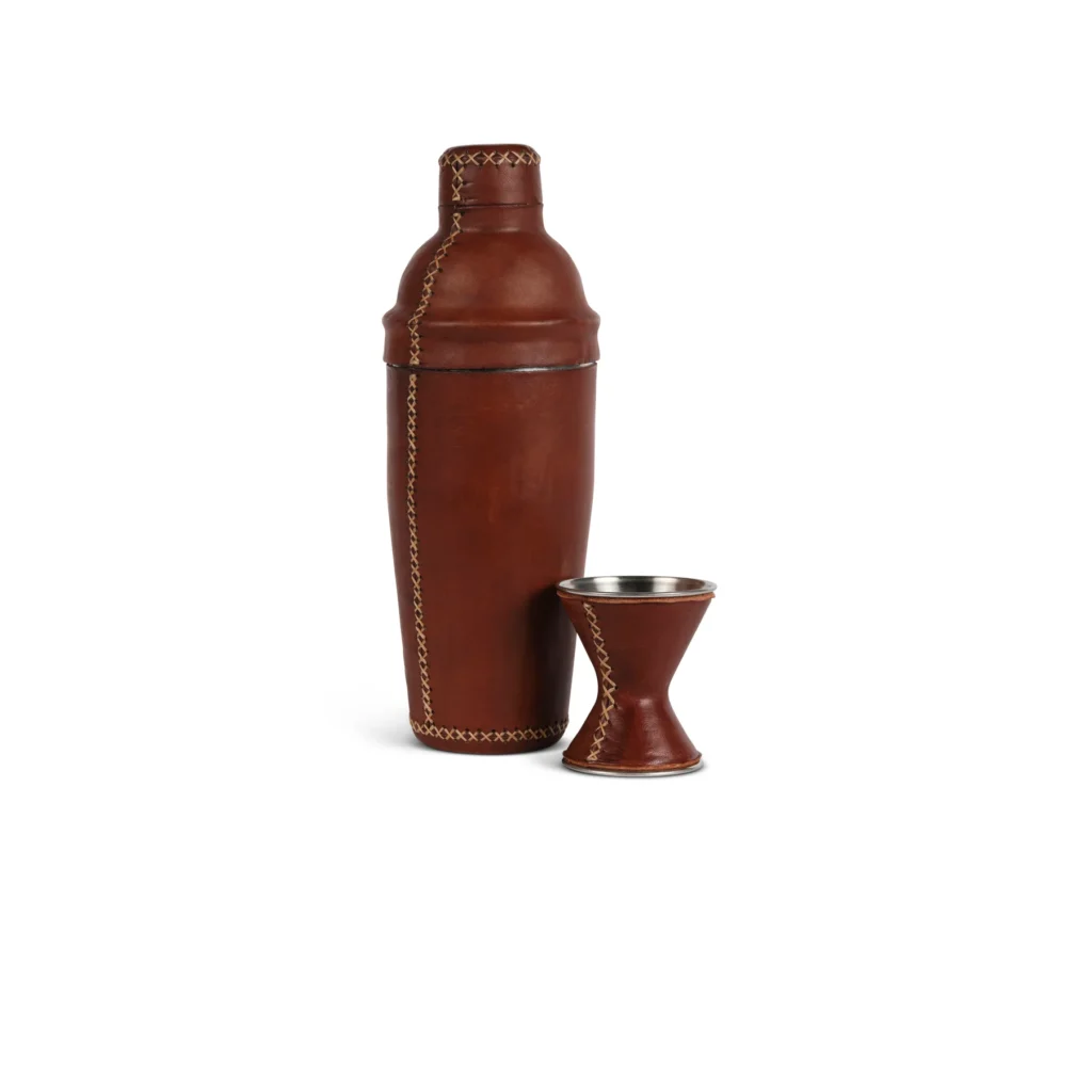 Coctelera Martini Shaker With Jigger, King Ranch Saddle Shop. 