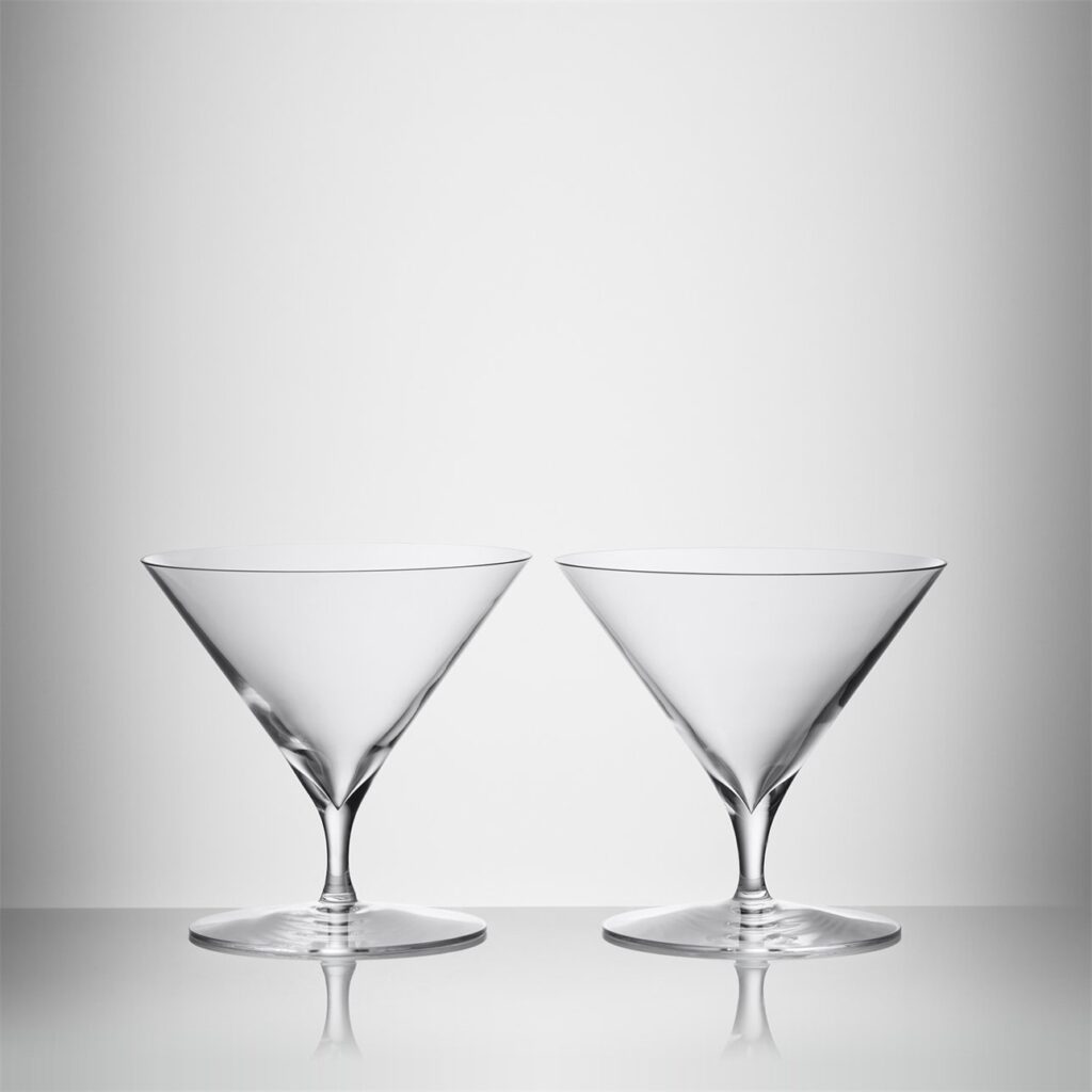 A classic Martini glass from Waterford is a can't miss gift.