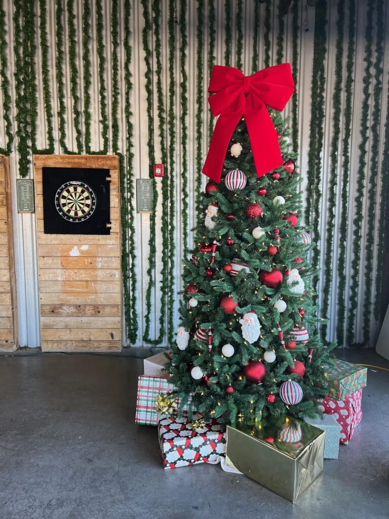 Deacon Baldy's is a great holi-date spot for getting in the Christmas spirit. (Photo courtesy of Woodlands Style House) 