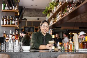 Drinks at The Henry (Photo by Kathy Tran)