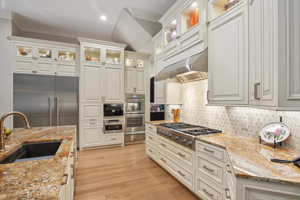 The remodeled kitchen at 14 N Palmiera is ready for any feast preparations. 