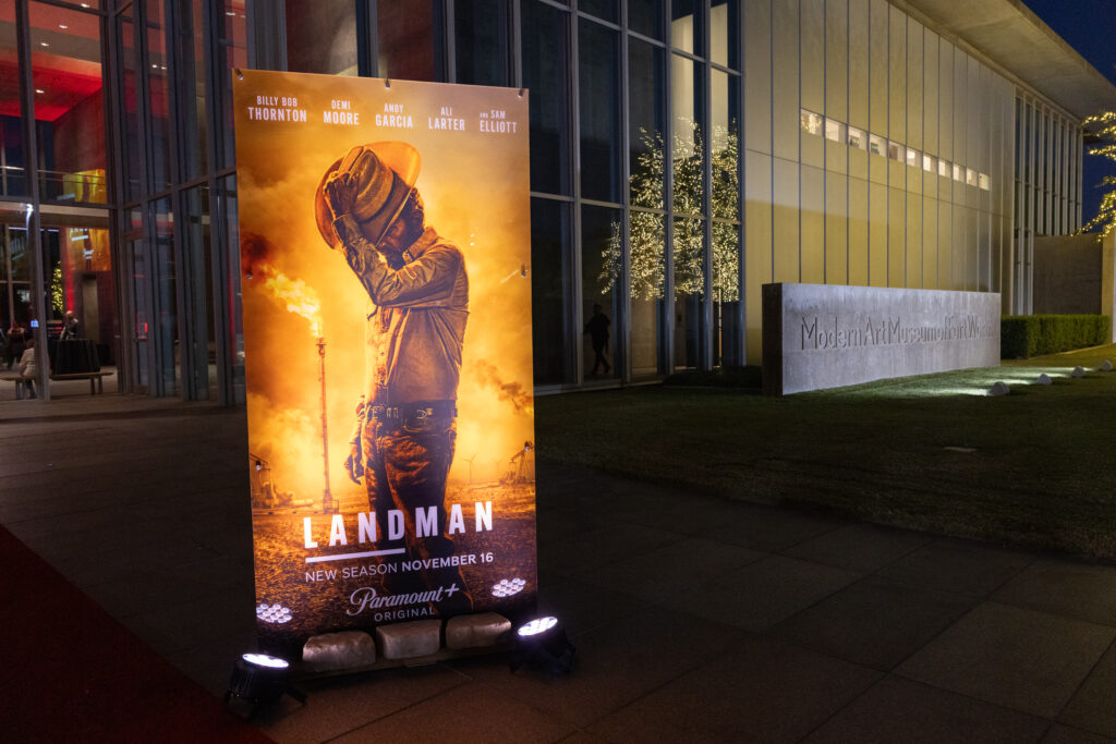 Last night's event, which was hosted by the Fort Worth Film Commission and coincided with the Lone Star Film Festival, was held at the Modern Art Museum of Fort Worth.  (Photo by Rick Kern/Getty Images for Fort Worth Film Commission)