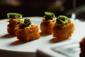 3 – Moon – Potato Mille-Feuille & Kaluga Caviar