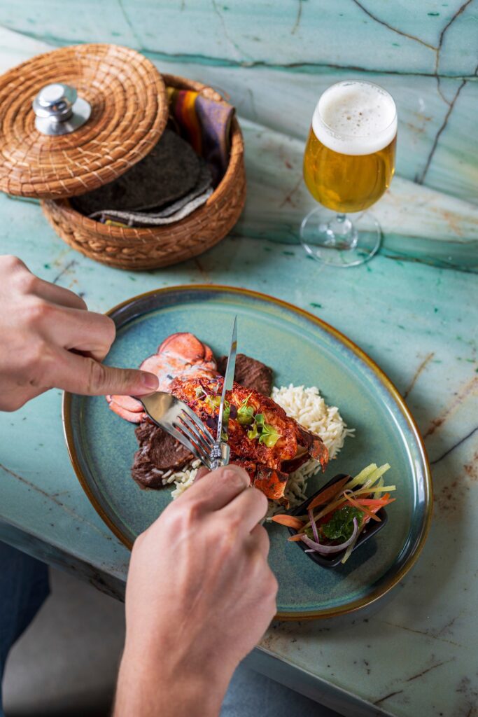 The current menu features 32 dishes that highlight traditional coastal meals in Mexico. (Courtesy)