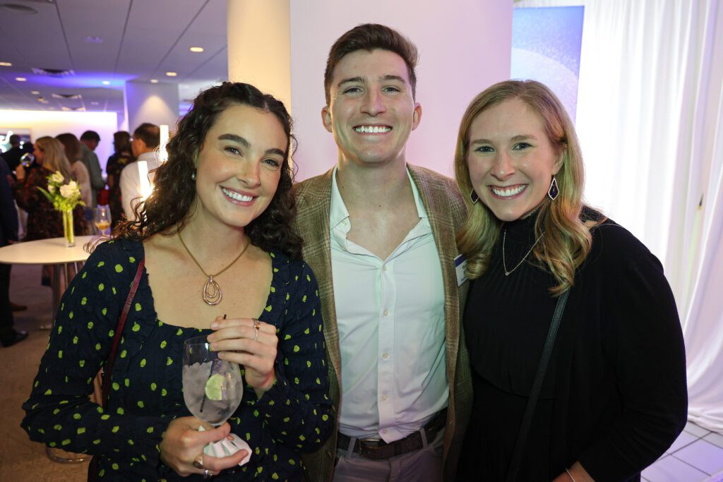 Annabel Clark, Mason Smith, Dr. Caroline Smith (Photo by Ren Morrison)