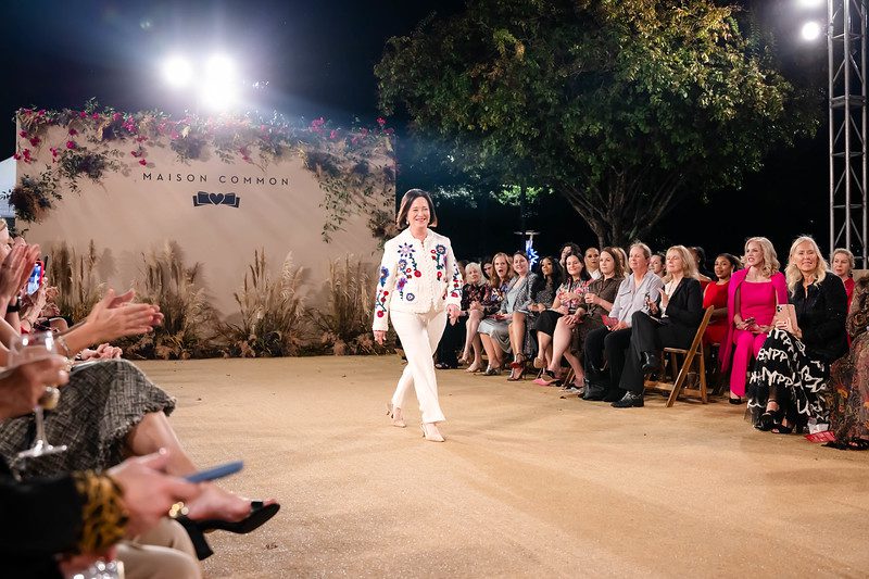 Anne Neeson modeling Rieke Common at the Elizabeth Anthony 'Go Red for Women' fashion event (Photo by (Photography by Christina Griffin, WDR Imagery))
