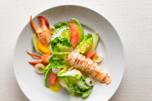 BARI-Insalta di Aragosta_LobsterSalad2WhiteLinenH-30-8