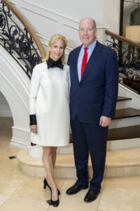 Ballet Ball Chairmen Christine and David M. Underwood, Jr.;Photo by Annie Mulligan