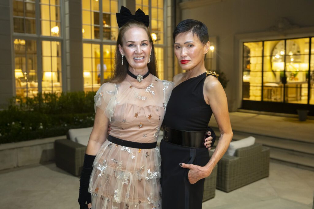 Beth Muecke, Duyen Nguyen at the Houston Ballet Ball launch party (Photo by Annie Mulligan)
