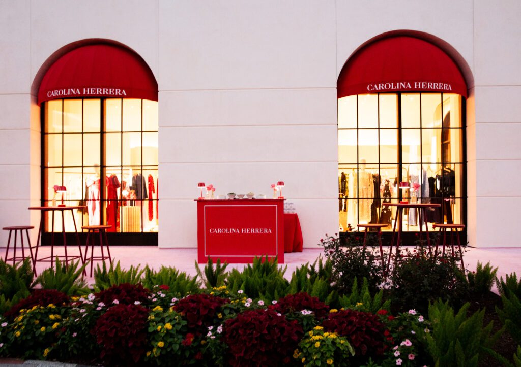 The posh Carolina Herrera boutique in River Oaks District  (Photo by Nina Hernandez)