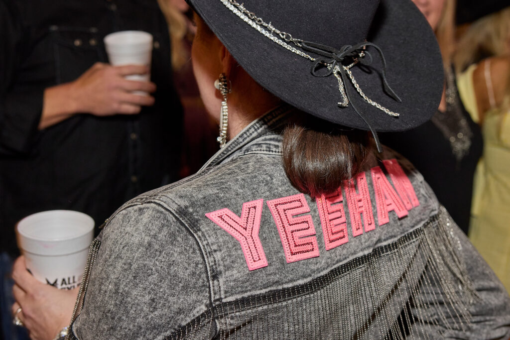 A Western look at Cattle Baron's Ball (Photo by Nate Rehlander)