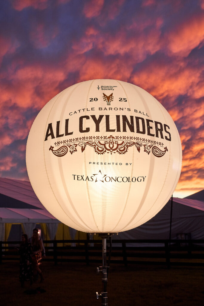 The theme of the 2025 Cattle Baron's Ball was "All Cylinders." (Photo by Nate Rehlander)