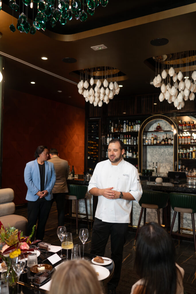 Le Jardinier Houston executive chef Felipe Botero (Photo by Shane Dante)