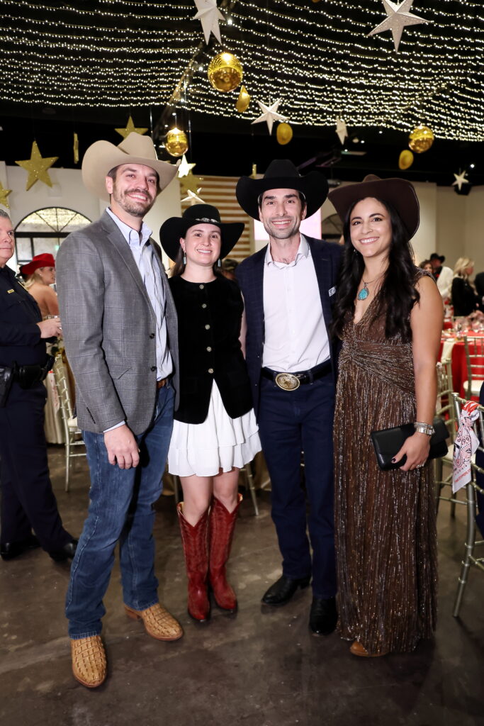Chris Massey, Brooke Bacuetes Alejandro Nazario, Adriana Ocon at Crime Stoppers of Houston (Photo by Quy Tran)