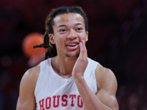 University of Houston Cougars men’s basketball team defeated the Rider Broncs at the Fertitta Center, November 20, 2025