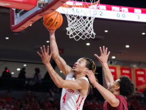 University of Houston Cougars men’s basketball team defeated the Rider Broncs at the Fertitta Center, November 20, 2025