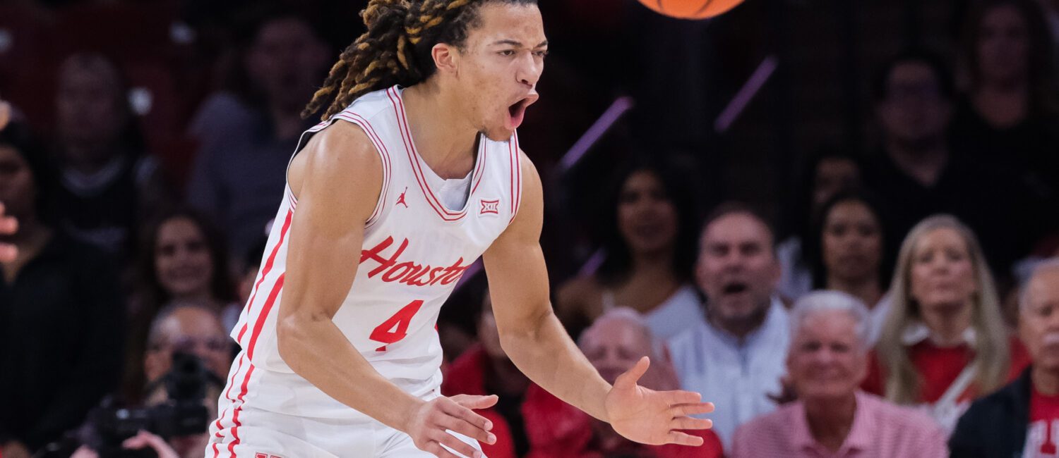 University of Houston Cougars men’s basketball team defeated the Rider Broncs at the Fertitta Center, November 20, 2025