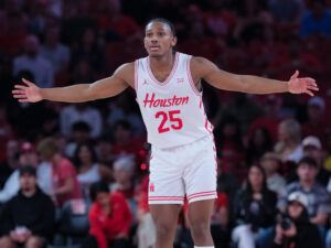 University of Houston Cougars men’s basketball team defeated the Rider Broncs at the Fertitta Center, November 20, 2025