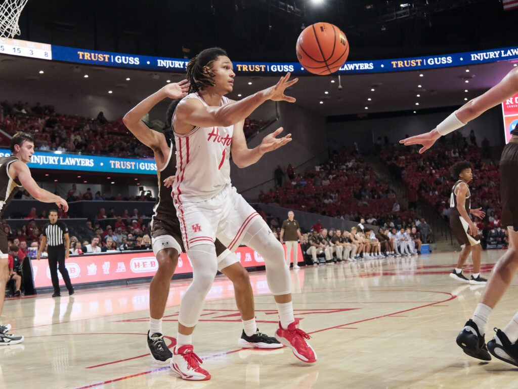 University of Houston freshman shooting guard Isiah Harwell wants to be great on defense. (Photo by F. Carter Smith)