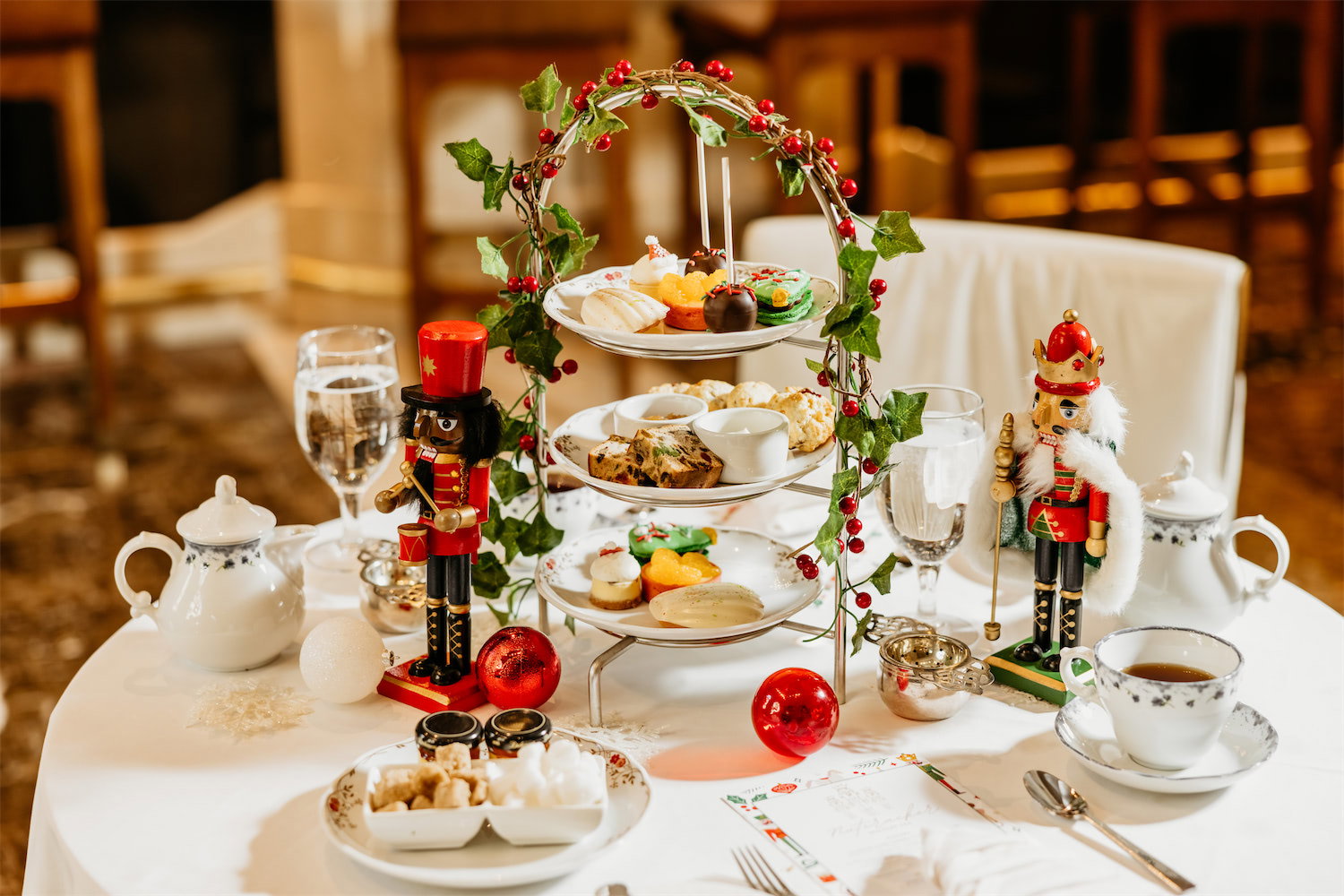 Hotel Crescent Court will host its annual Nutcracker Holiday Tea starting November 14 and running through January 3. (Courtesy)