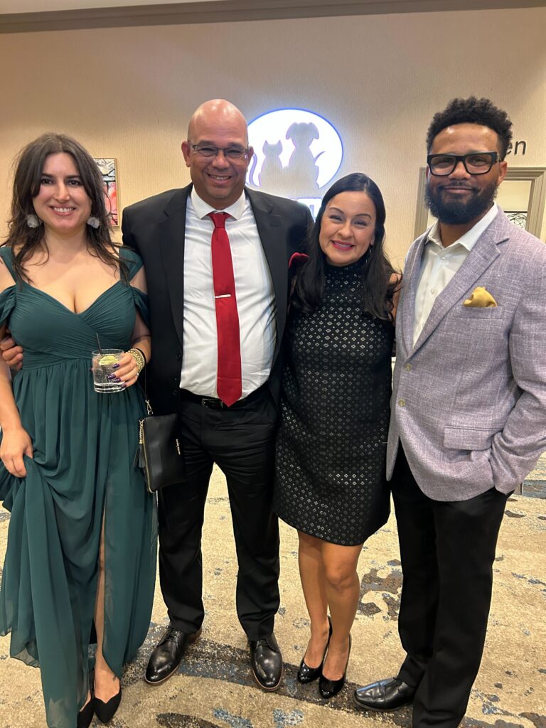 Dana & Ed Jamison, Michelle & Marcus Hicks (Photo by Frances Peña)