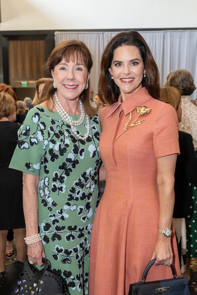 Elizabeth Stein, Ann Ayre at the Barbara Bush Houston Literacy Foundation’s Power of Literacy Luncheon. (Photo by Jacob Power)