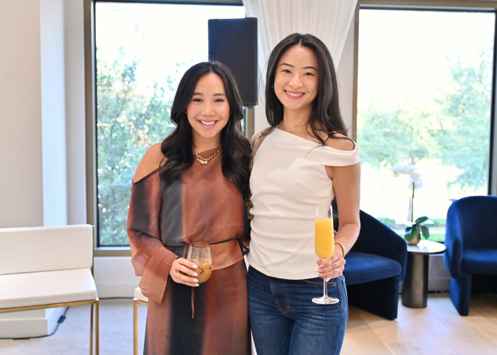 Emmi Ayoub, Ashley Tsai at Zadok Jewelers annual 'Leading Women' panel (Photo by Alex Montoya)