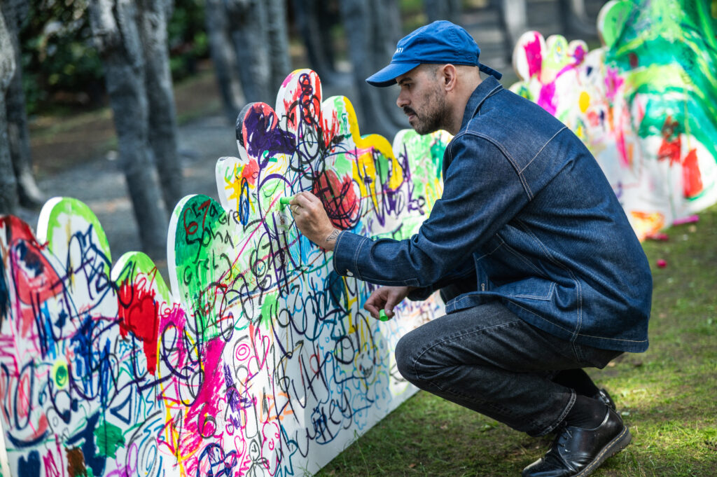 Campfire Stories by artist Fernando Alvarez (Photo by Can Turkyilmaz)