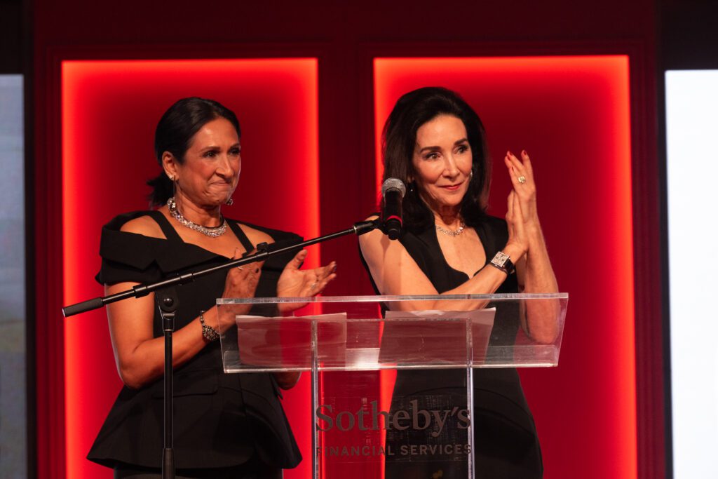 Gowri N. Sharma, Sharon Young (Photo by George Fiala)