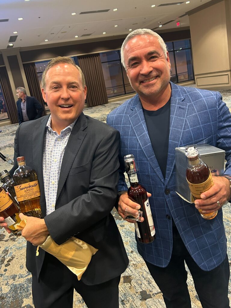 Greg Salinas, John Bollinger (Photo by Frances Peña)